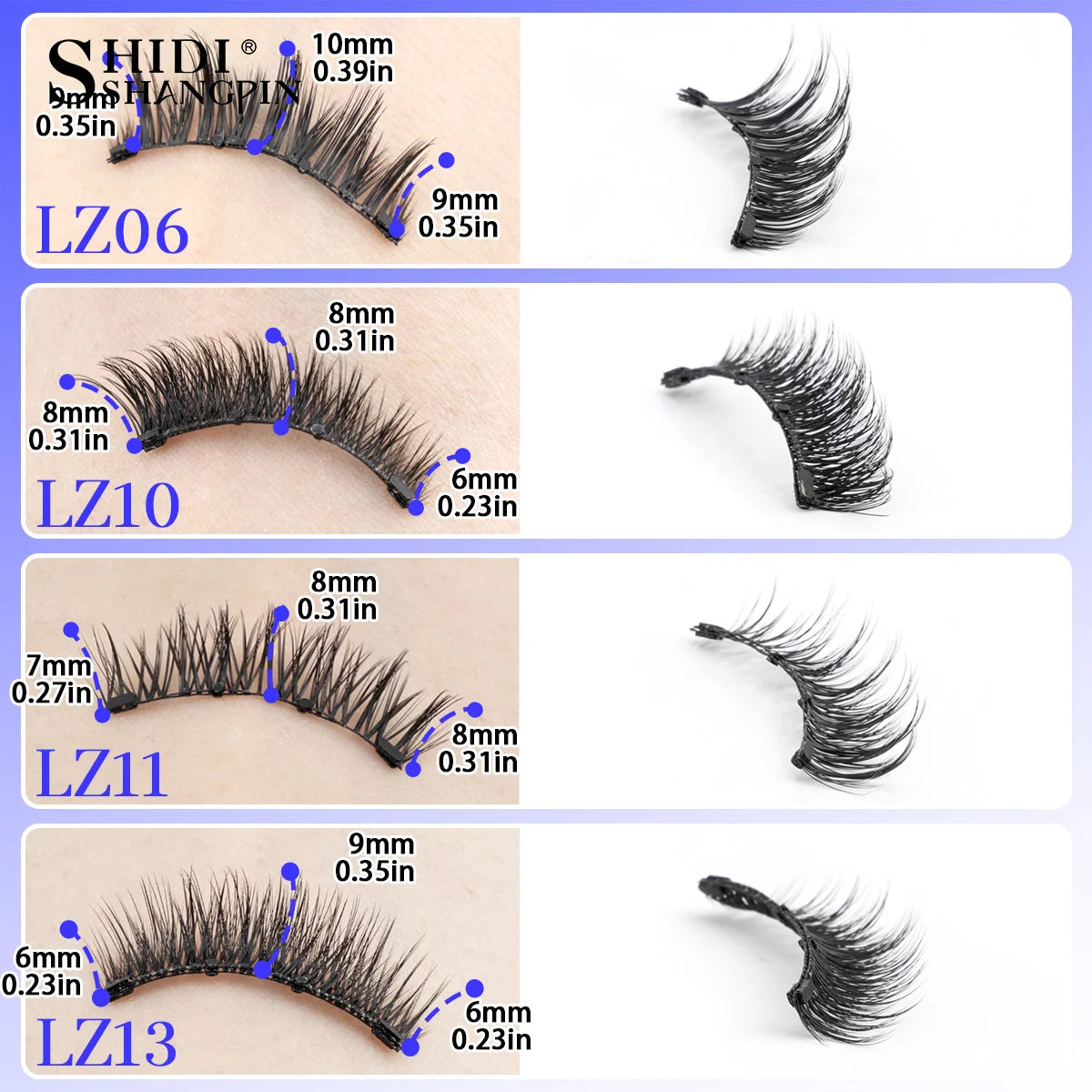 Amor Silk™ LashLock Natural Magnetic Lashes