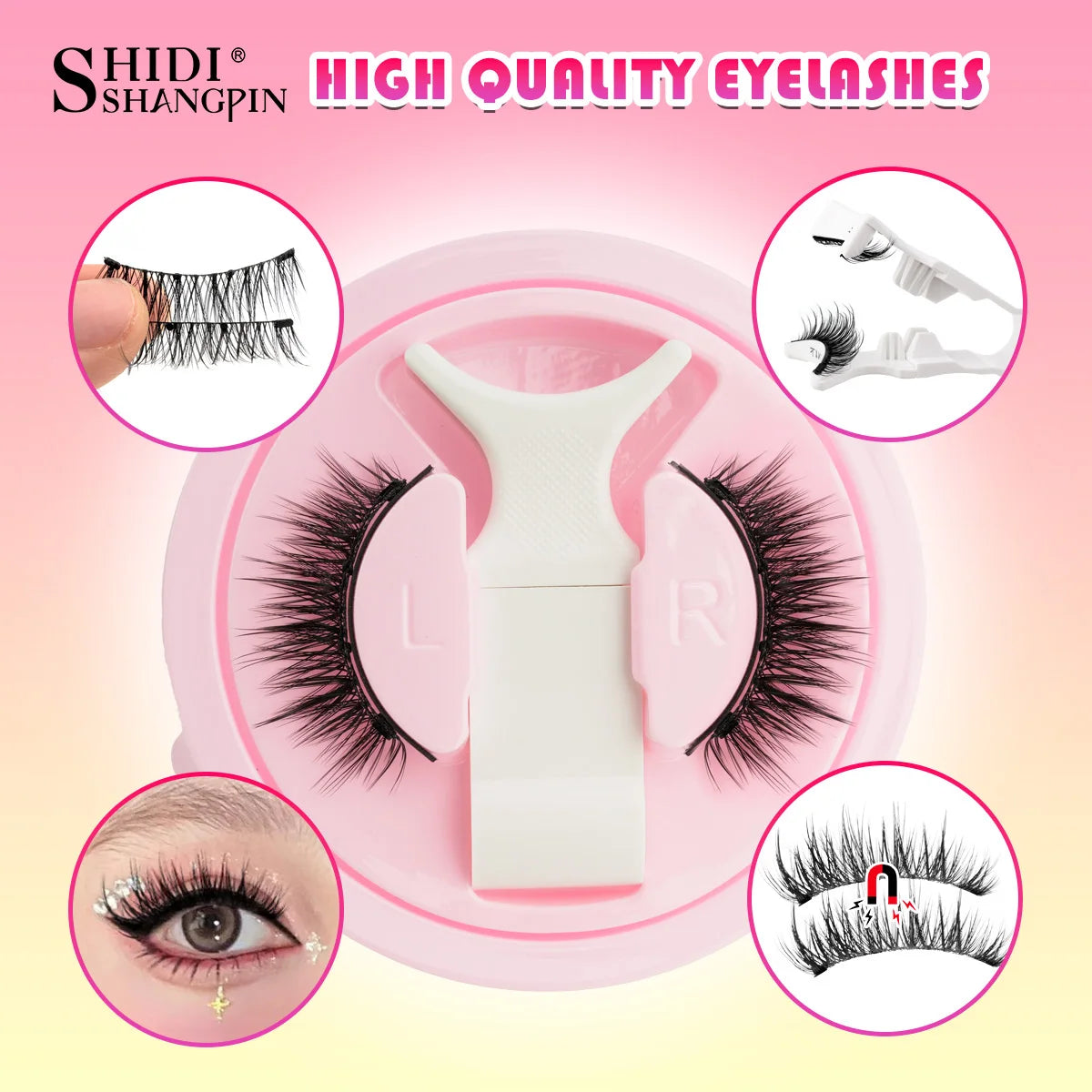 Amor Silk™ LashLock Natural Magnetic Lashes