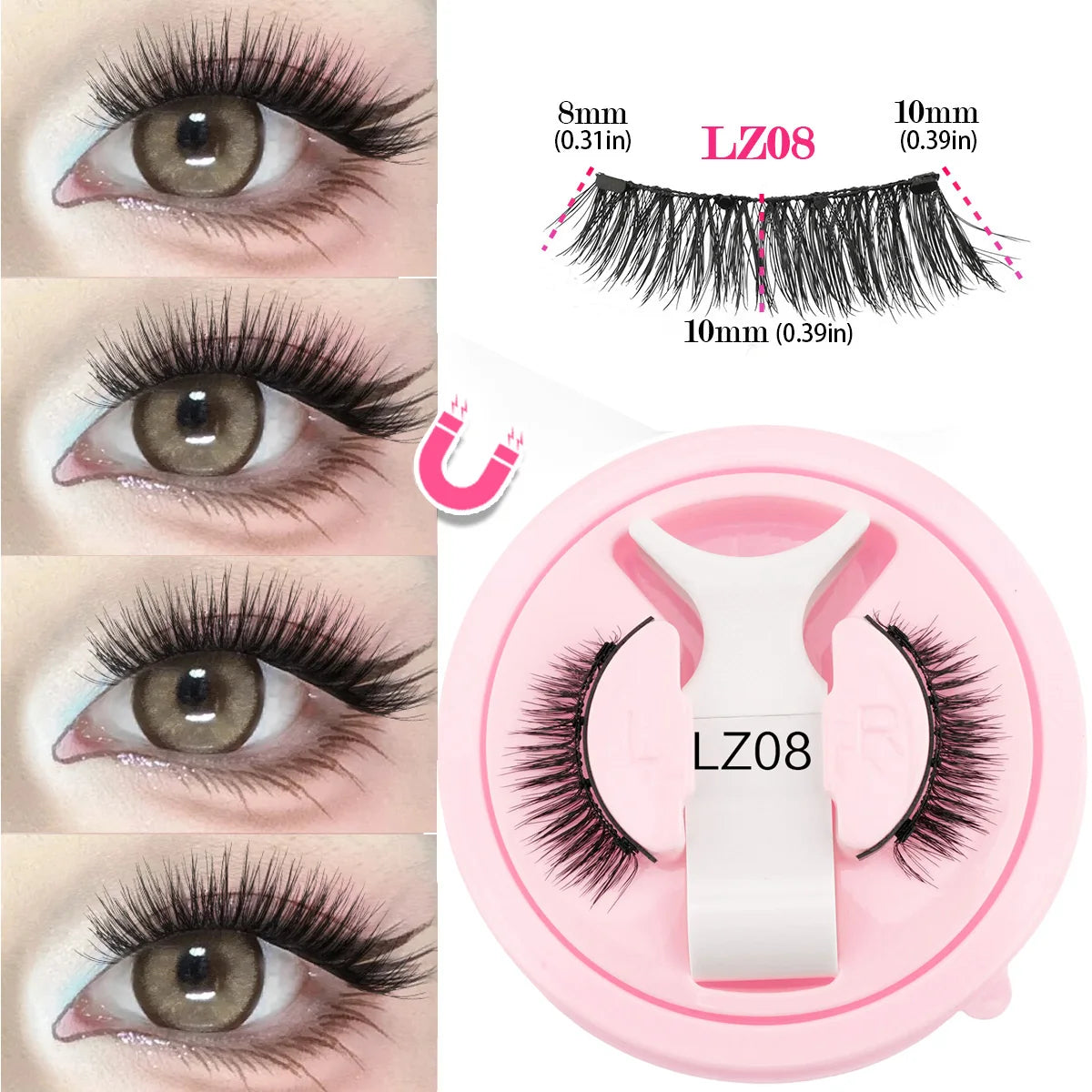 Amor Silk™ LashLock Natural Magnetic Lashes