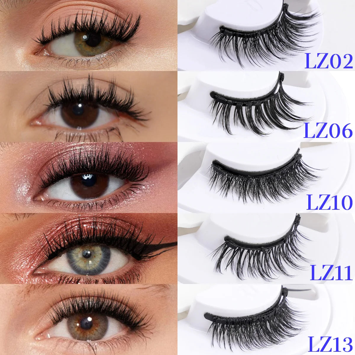 Amor Silk™ LashLock Natural Magnetic Lashes