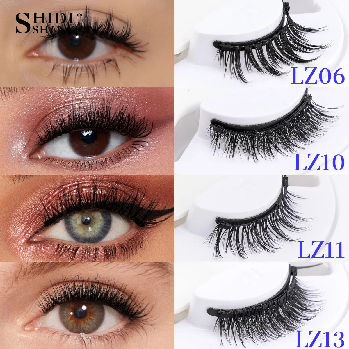 Amor Silk™ LashLock Natural Magnetic Lashes