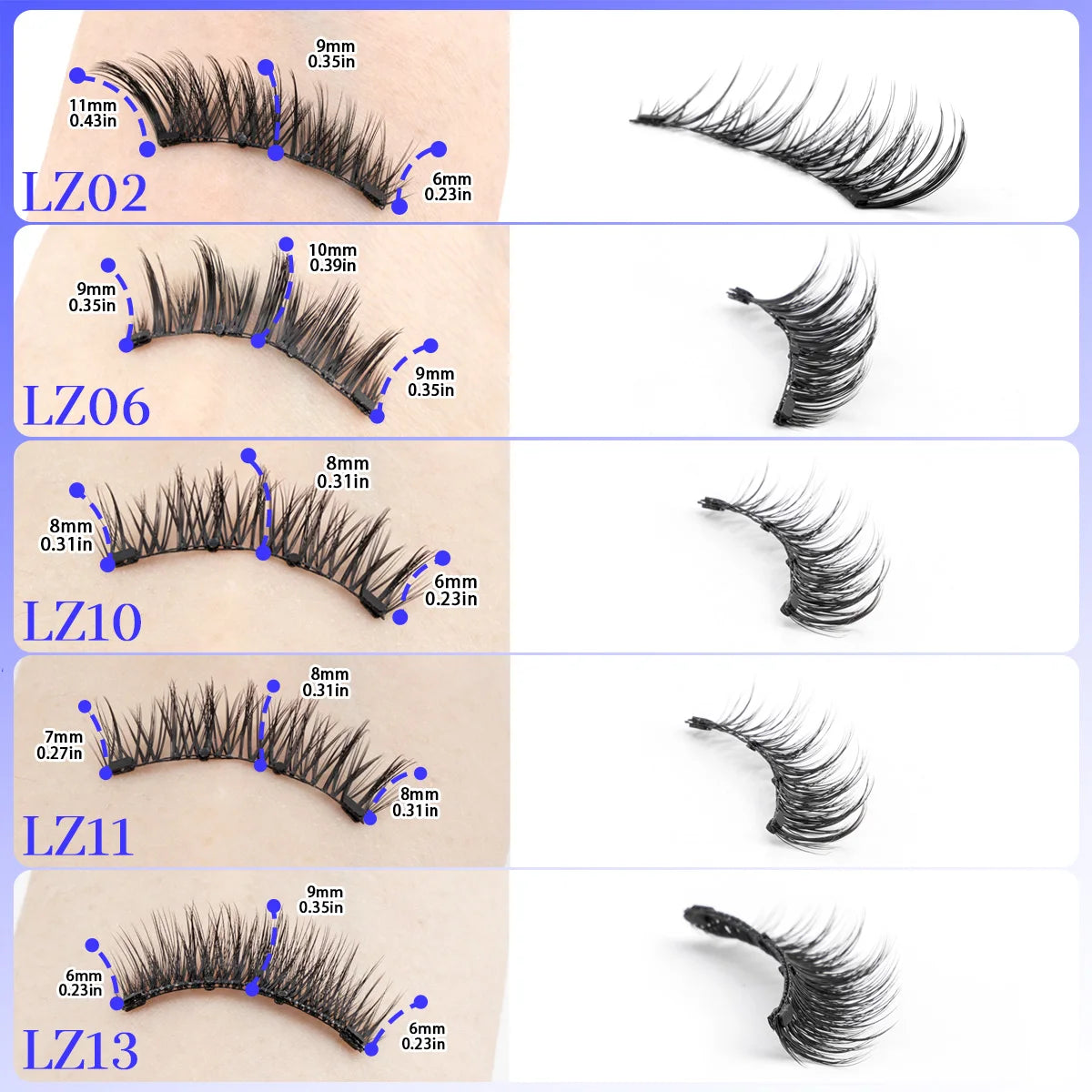Amor Silk™ LashLock Natural Magnetic Lashes