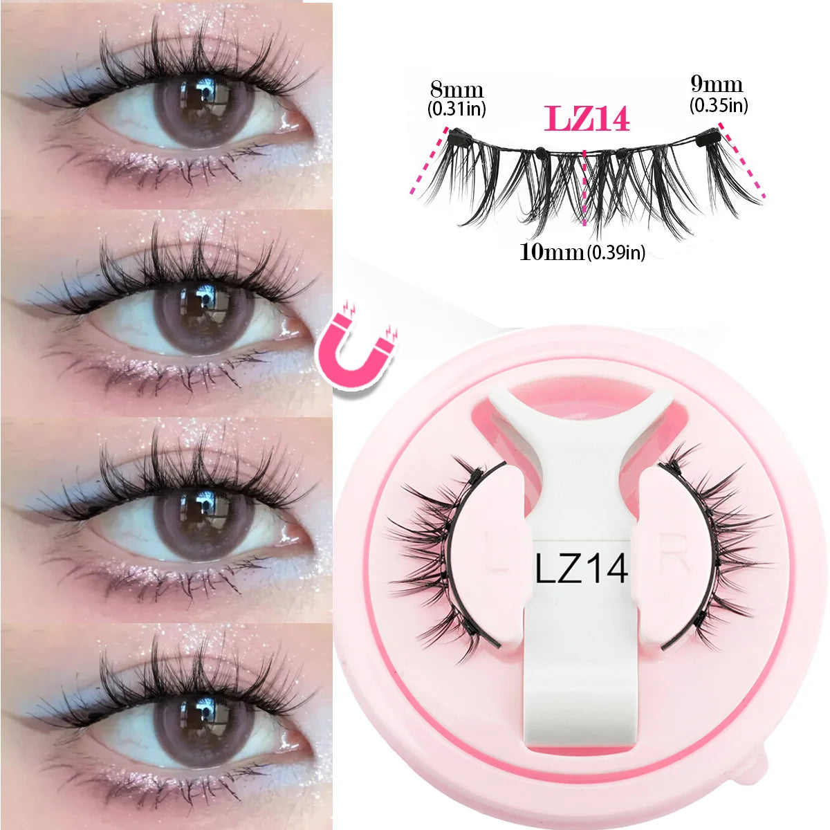 Amor Silk™ LashLock Natural Magnetic Lashes